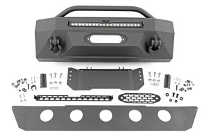 Toyota 4Runner Front Bumper - Rough Country - Hybrid with 20